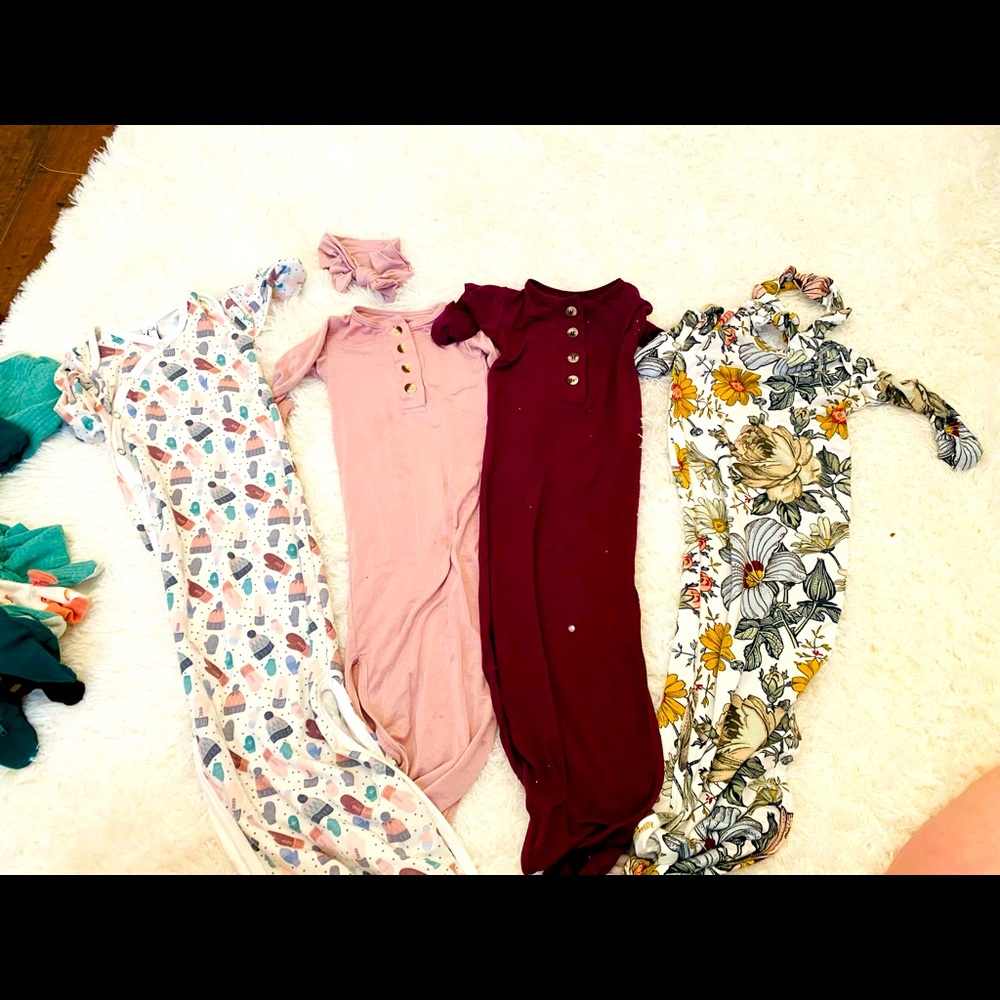 Newborn gowns